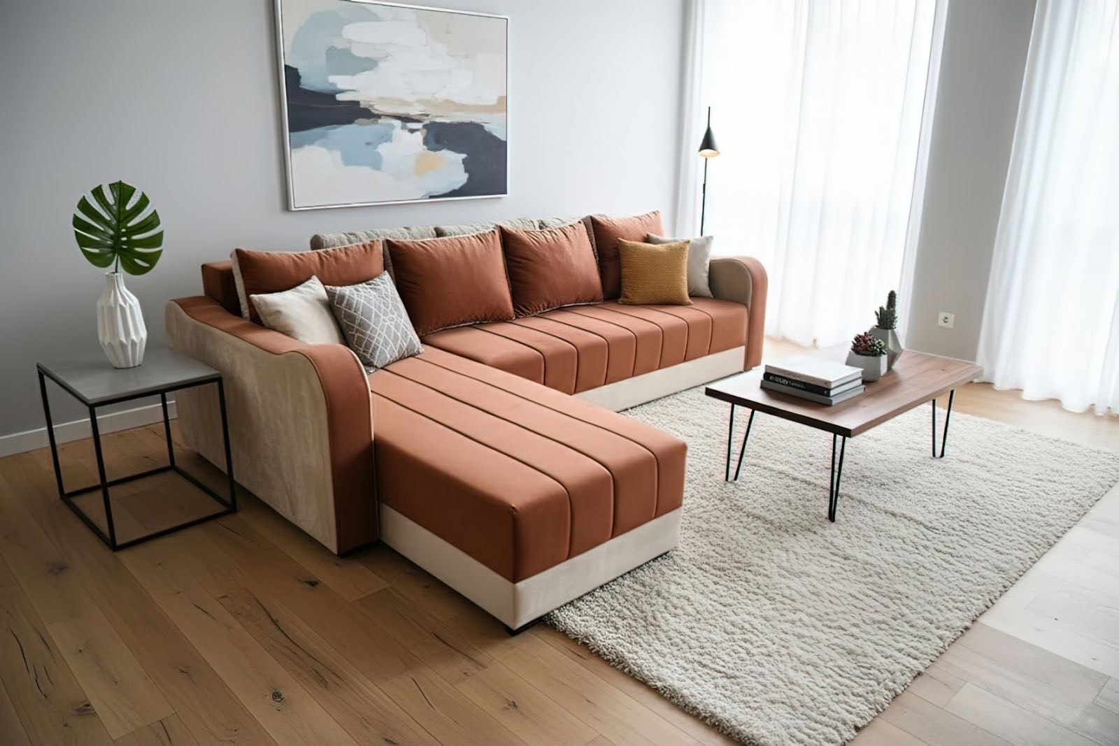 MEGAN INA ugaona garnitura