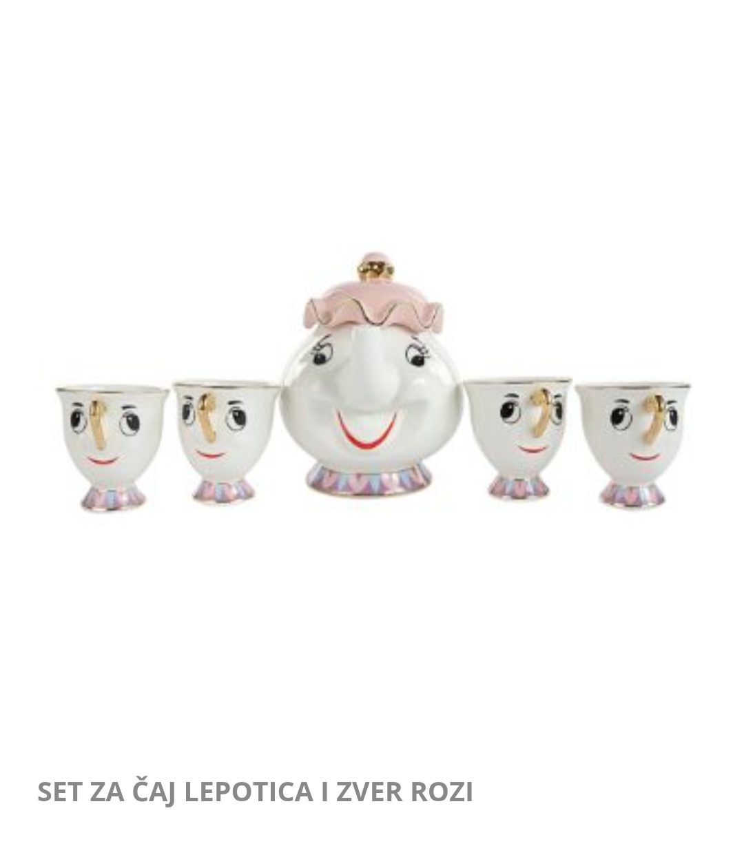 Set za čaj LEPOTICA I ZVER 