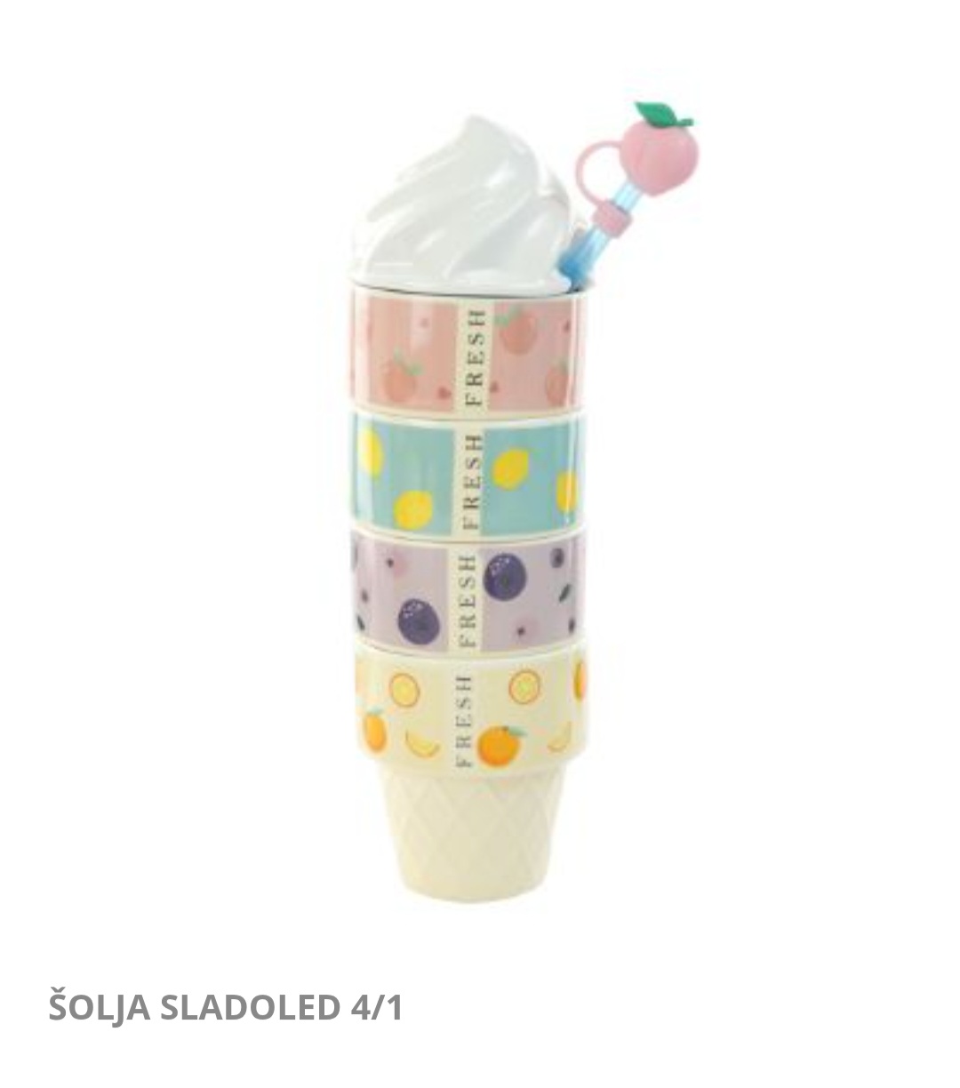 Šolja sladoled 